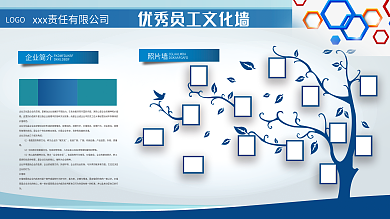 企业成长历程照片墙