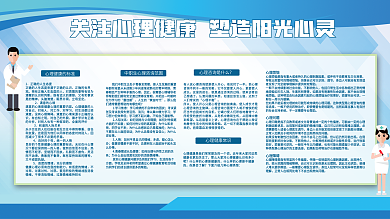 心理健康展板图片