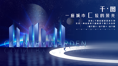 原创科技地产海报