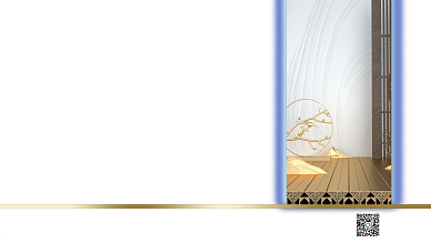 蓝色大气地产展板