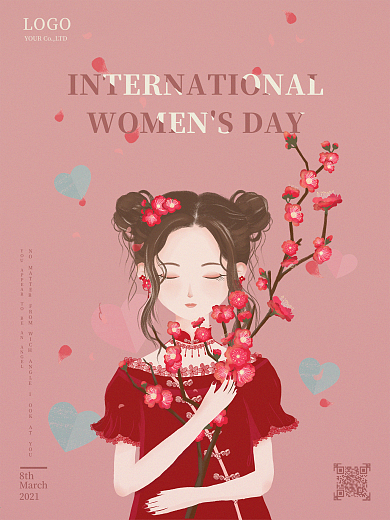 妇女节海报女神节海报38节海报女王节海报