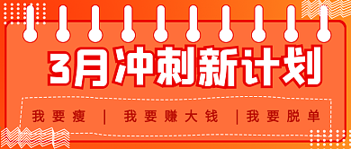 简约3月新计划理想