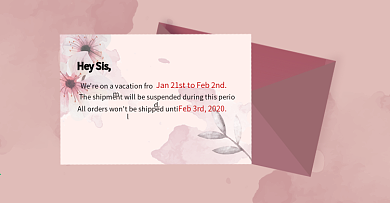 电商淘宝放假通知海报banner