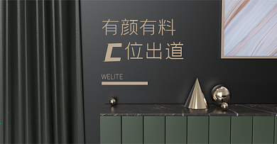 原创电商海报banner有颜有料C出道