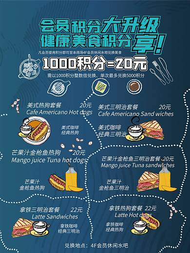 会员积分兑换积分换购促销海报PSD会员日