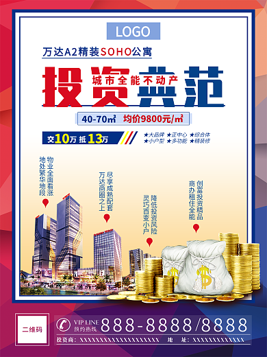 房地产广告投资商铺