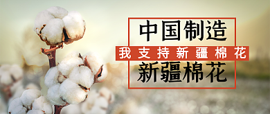 支持中国造力挺新疆棉公众号首图