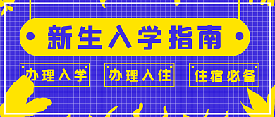 撞色商务新生入学指南