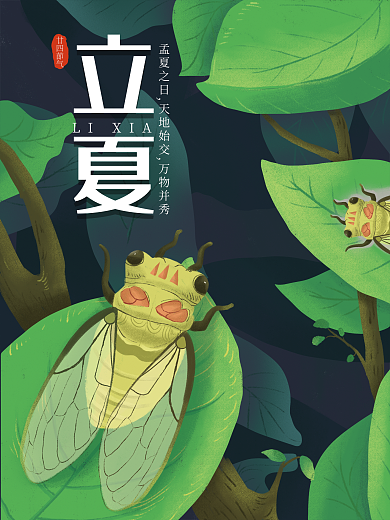 二十四节气之蝉鸣立夏