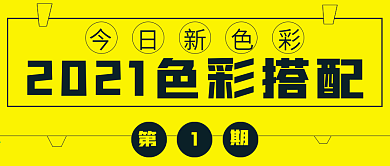 最新2021色彩搭配