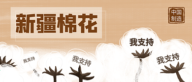 支持中国造力挺新疆棉公众号首图