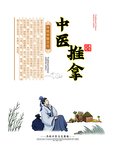 中医养生保健系列海报