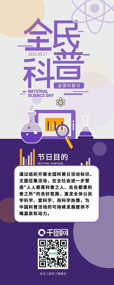 全国科普日科学研究信息长图干货分享