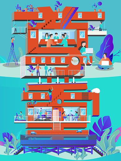 价值观尊重海报设计