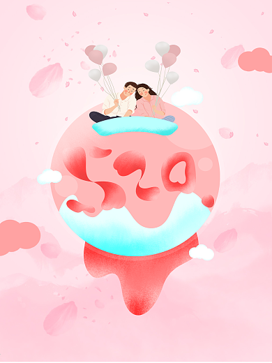 520手绘插画海报
