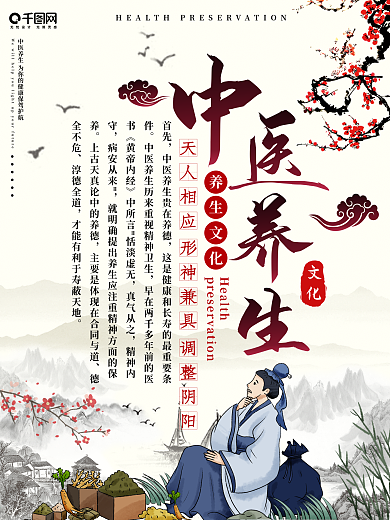 中医养生海报