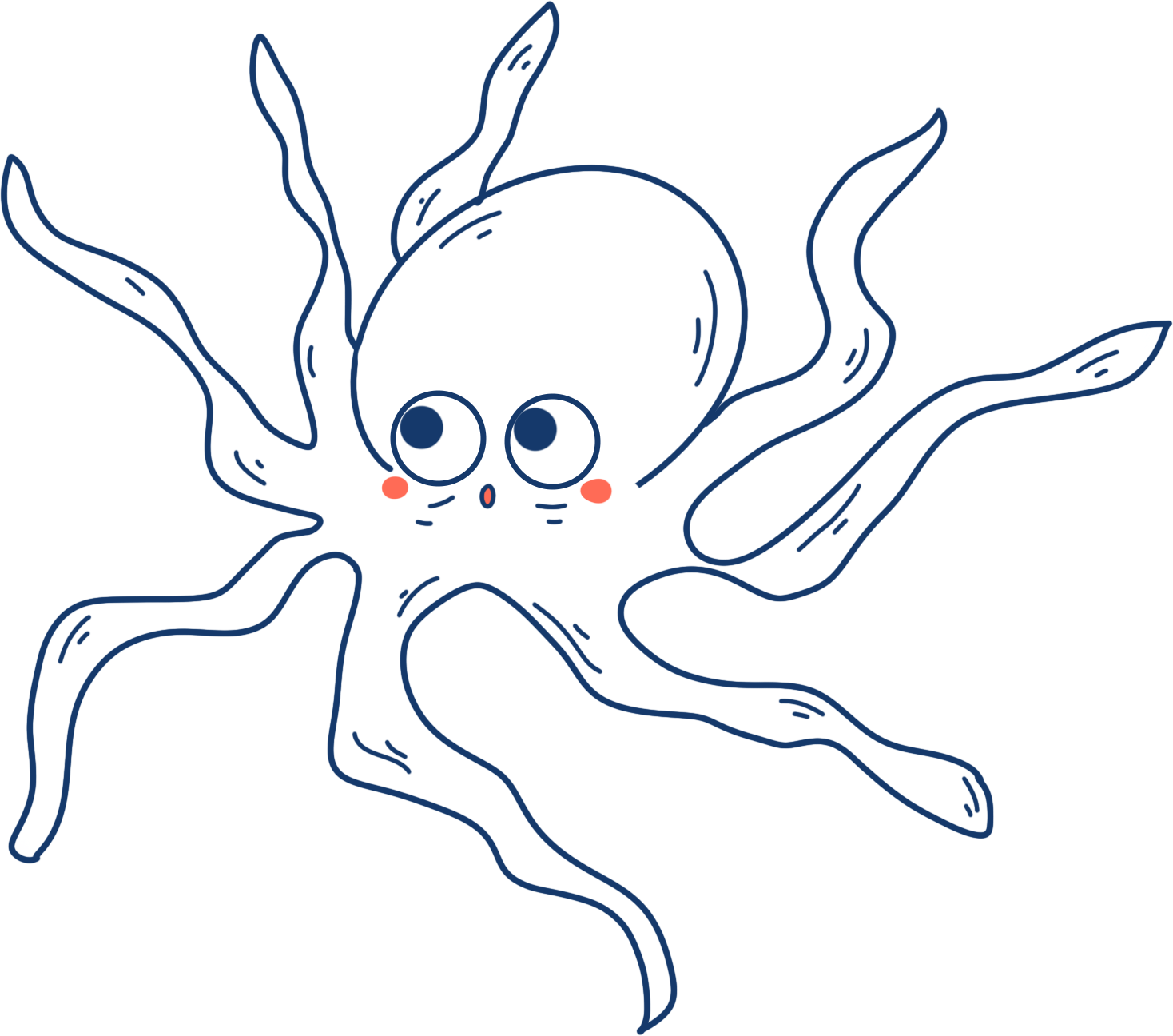 創(chuàng)意手賬風(fēng)小清新海洋生物介紹課件PPT