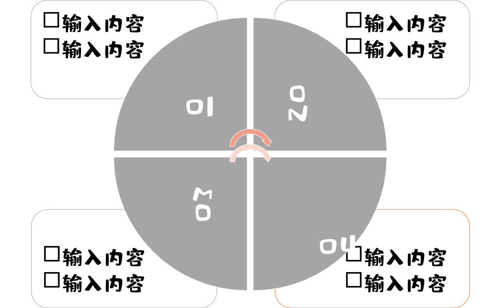 黃色系通用工作匯報PPT