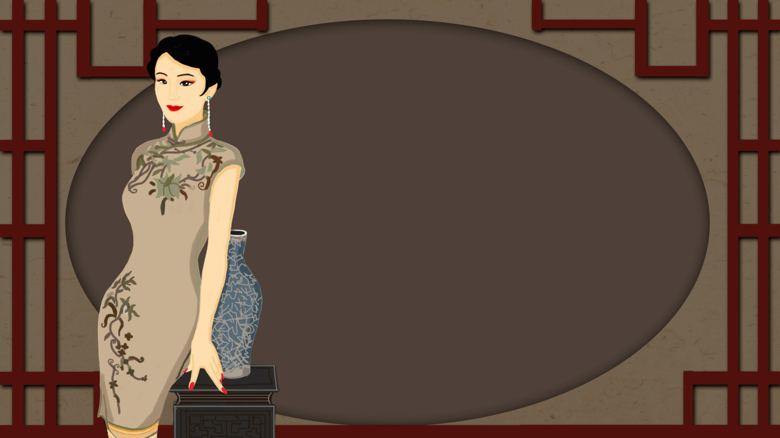復(fù)古創(chuàng)意民國(guó)風(fēng)PPT模板