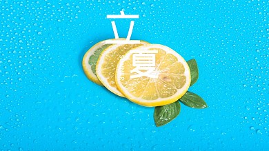 小清新立夏节日庆典PPT模板