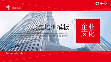 内容型公司员工企业文化培训模板
