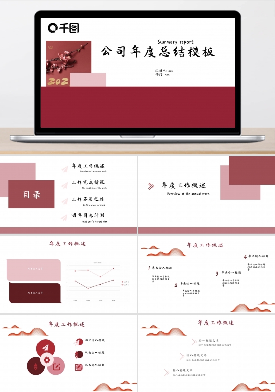 公司年度汇报总结