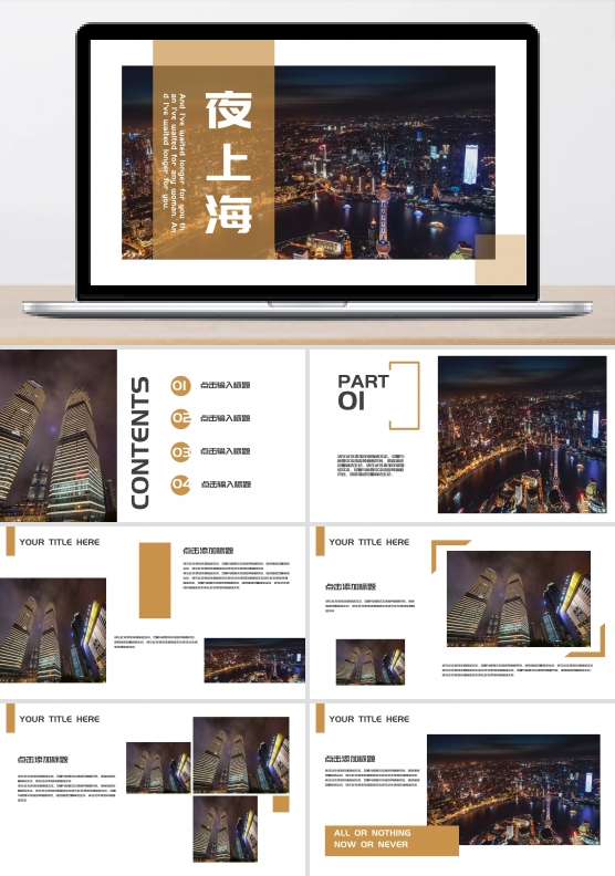迷人的夜上海ppt4