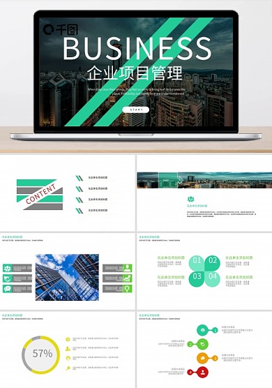 企业项目管理PPT模板