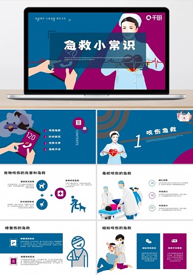 原创急救小常识模板