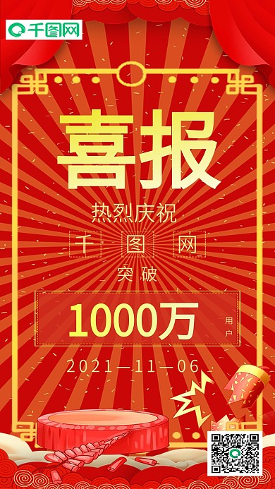 网站突破人数庆祝喜报