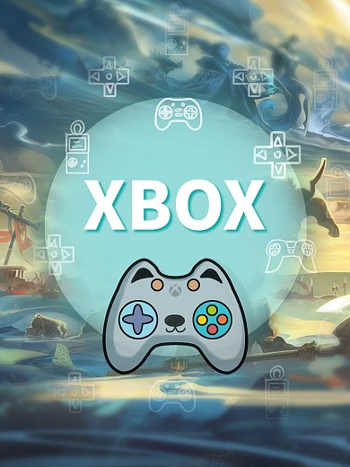 原创xbox海报宣传游戏海报
