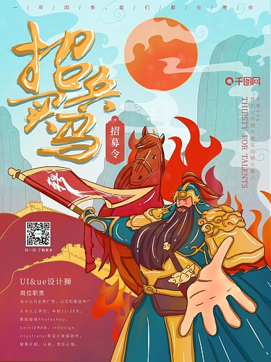 招兵买马招聘海报