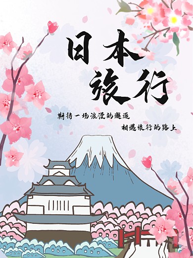 创意旅行宣传促销海报