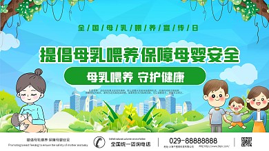 5.20母乳喂养宣传日展板