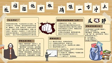 倡导科学文明勇当反邪先锋