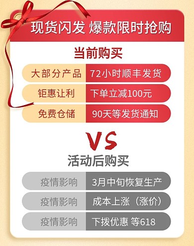 原创电商天猫家装节活动发货通知公告轮播图