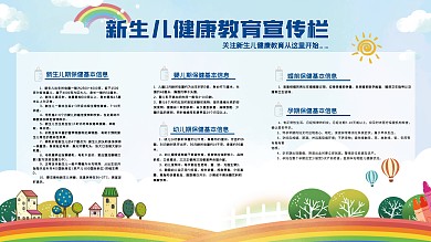 幼儿保健宣传栏目优生优育
