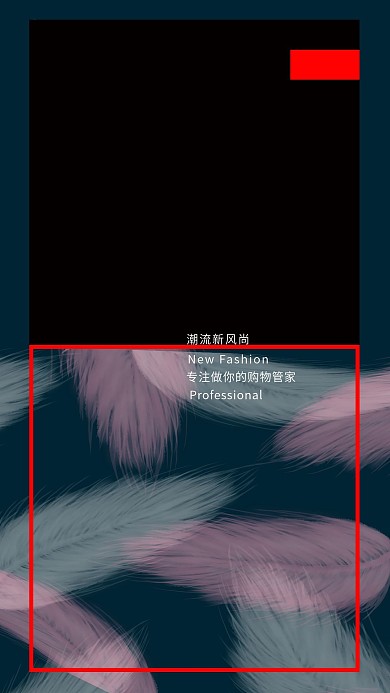 欧美冷淡羽简约宣传图封面