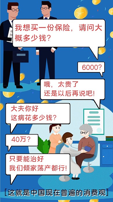 保险销售引流文案海报