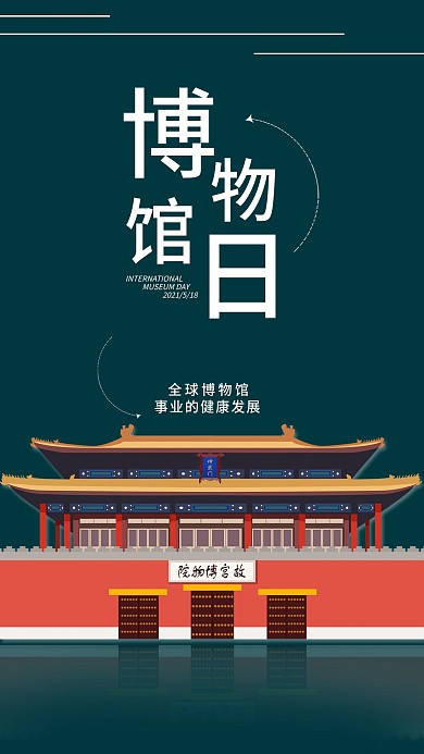 国际博物馆日手机海报配图