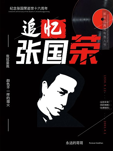 AA追忆张国荣哥哥