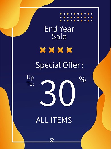 促销海报矢量时尚元素