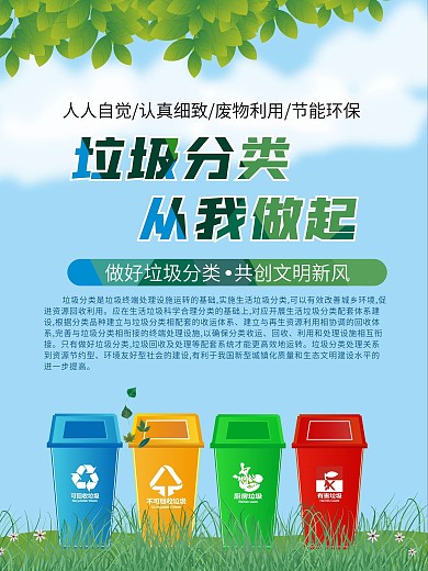 垃圾分类公益宣传