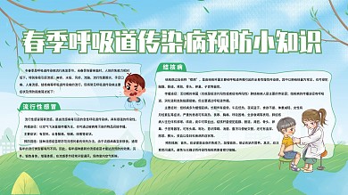 春季呼吸道传染病预防小知识