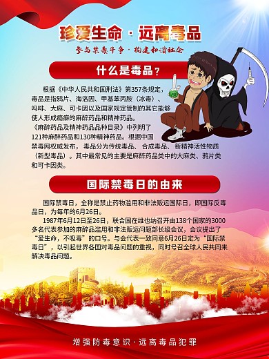 2禁毒知识系列宣传海报