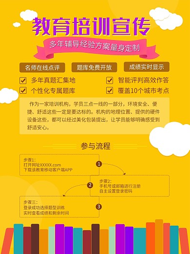 教育宣传海报、商业