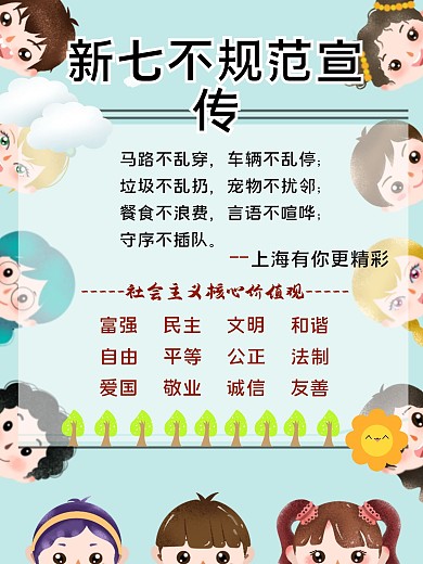 上海7不规范海报