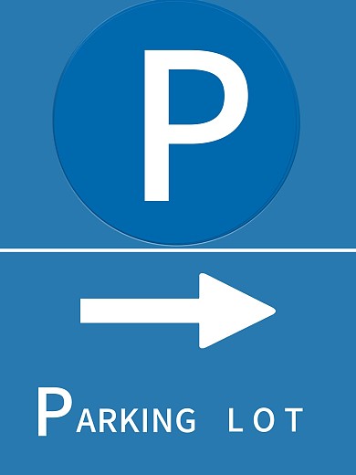 商场停车场免费停车说明海报