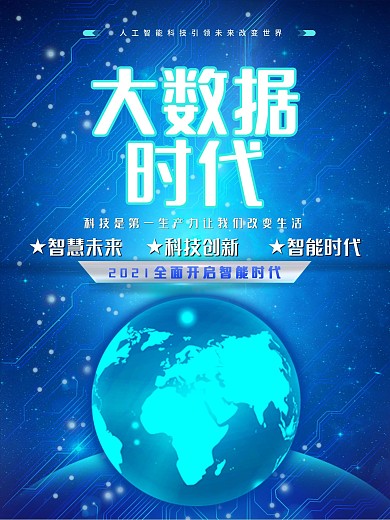 时尚大气科技海报