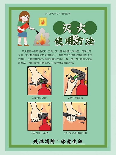 2消防安全防火意识宣传海报